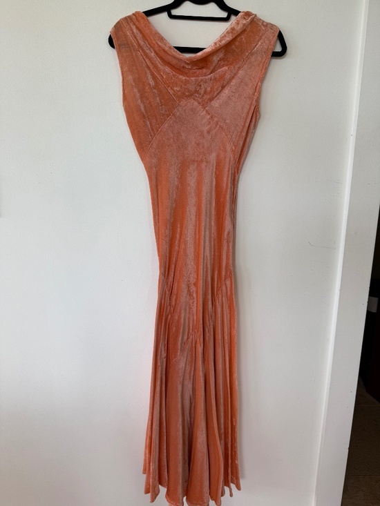 Dresses & Skirts - 1930's Velvet Bias Cut Dress